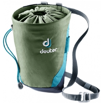 Мешочек для магнезии Deuter Gravity Chalk Bag II L khaki-navy (3391319 2325) - фото