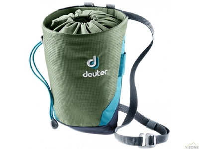 Мішечок для магнезії Deuter Gravity Chalk Bag II L khaki-navy (3391319 2325) - фото