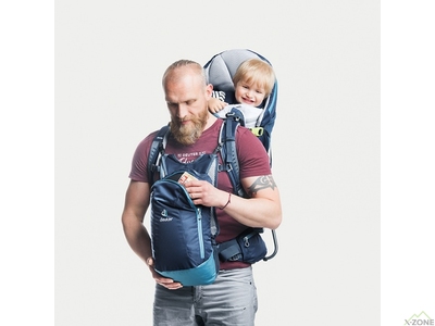 Рюкзак для перенесення дітей Deuter Kid Comfort Pro midnight (3620319 3003) - фото