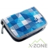 Пенал Deuter Pencil Box з олівцями blue arrowcheck (3890315 3016) - фото