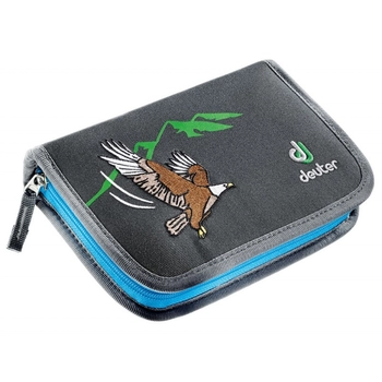 Пенал Deuter Pencil Box з олівцями granite-turquoise (3890315 4032) - фото