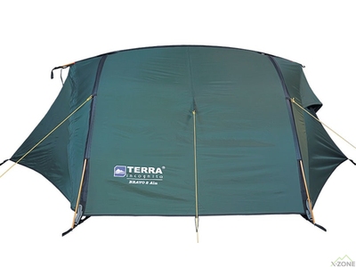 Палатка Terra incognita Bravo 2 темно-зелёный (4823081505518) - фото