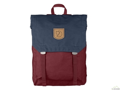 Рюкзак Fjallraven Foldsack No.1 Ox Red/Navy (24210.326-560) - фото