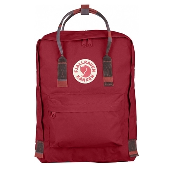 Рюкзак Fjallraven Kanken Deep Red / Random Blocked (23510.325-915) - фото