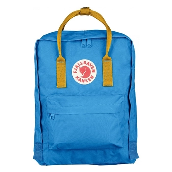 Рюкзак Fjallraven Kanken Un Blue-Warm Yellow (23510.525-141) - фото