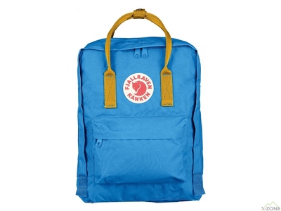 Рюкзак Fjallraven Kanken Un Blue-Warm Yellow (23510.525-141) - фото