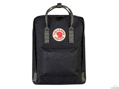 Рюкзак Fjallraven Kanken Black/Striped (23510.550-901) - фото