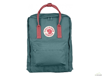 Рюкзак Fjallraven Kanken Frost Green/Peach Pink (23510.664-319) - фото