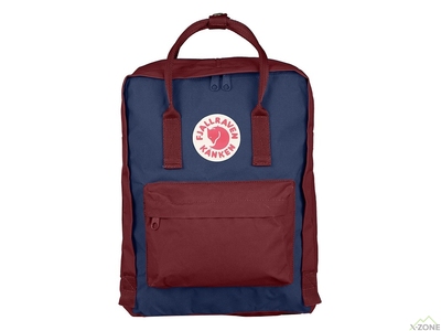 Рюкзак Fjallraven Kanken Ox Red/Royal Blue (W) (23510.326-540) - фото