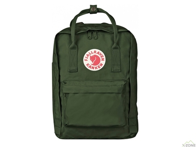 Рюкзак Fjallraven Kanken Laptop 13 Forest Green (27171.660) - фото