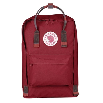 Рюкзак Fjallraven Kanken Laptop 15 Deep Red/Random Blocked (27172.325-915) - фото