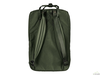 Рюкзак Fjallraven Kanken Laptop 17 Forest Green (27173.660) - фото