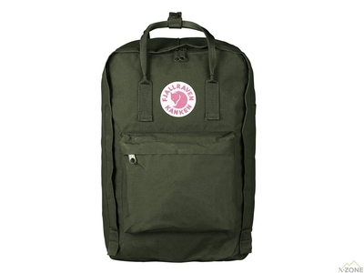 Рюкзак Fjallraven Kanken Laptop 17 Forest Green (27173.660) - фото