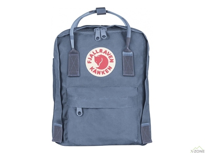 Рюкзак Fjallraven Kanken Mini Blue Ridge / Random Blocked (23561.519-925) - фото