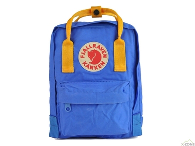 Рюкзак Fjallraven Kanken Mini UN Blue/Warm Yellow (23561.525-141) - фото