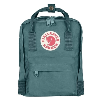 Рюкзак Fjallraven Kanken Mini Frost Green (23561.664) - фото