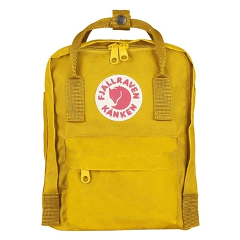 Рюкзак Fjallraven Kanken Mini Warm Yellow (23561.141) - фото