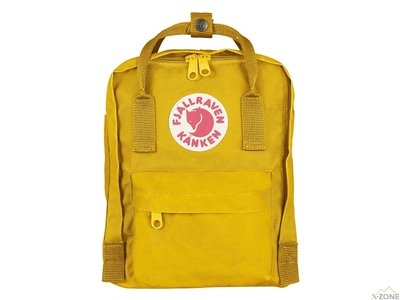 Рюкзак Fjallraven Kanken Mini Warm Yellow (23561.141) - фото