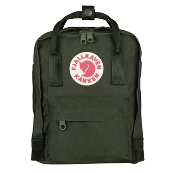 Рюкзак Fjallraven Kanken Mini Forest Green (23561.660) - фото