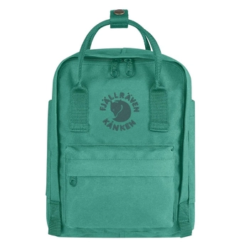 Рюкзак Fjallraven Re-Kanken Mini Emerald (23549.644) - фото