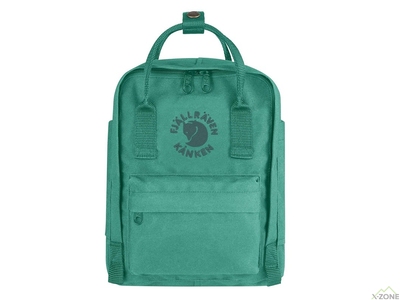 Рюкзак Fjallraven Re-Kanken Mini Emerald (23549.644) - фото