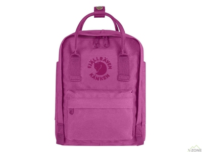 Рюкзак Fjallraven Re-Kanken Mini Pink Rose (23549.309) - фото