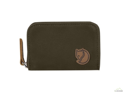 Гаманець Fjallraven Zip Card Holder Dark Olive (24218.633) - фото