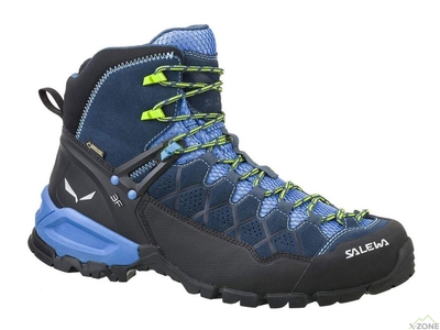 Черевики чоловічі Salewa MS ALP Trainer Mid GTX (синій) - фото