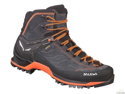 Черевики чоловічі Salewa MS MTN Trainer Mid GTX (сірий / помаранчевий) - фото