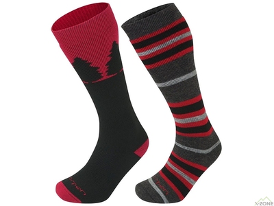 Шкарпетки гірськолижні Lorpen S2WLN red 9777 - фото