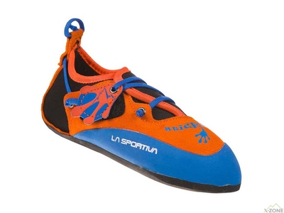 Скальные туфли La Sportiva Stickit Lily orange/marine blue (802203612) - фото