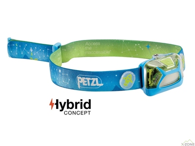 Фонарь налобный Petzl Tikkid blue (E091BA00) - фото