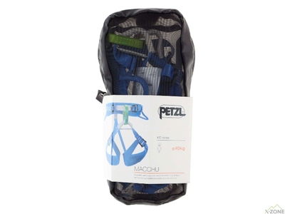 Страховочная система детская Petzl Macchu blue (C015AA00) - фото