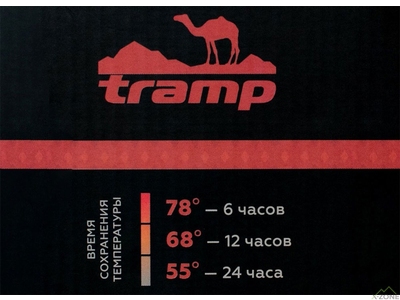 Термос Tramp Soft Touch 0,75 л серый (TRC-108-grey) - фото
