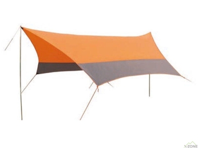Тент со стойками Tramp Lite Tent 4,4 x 4,4 м orange (TLT-011) - фото