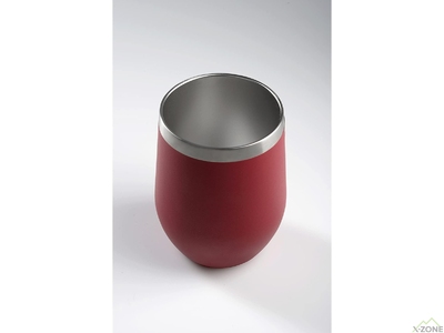 Термокухоль з трубочкою GSI Outdoors Glacier Stainless Vacuum 12 fl.oz.Tumbler (355 мл), Red - фото