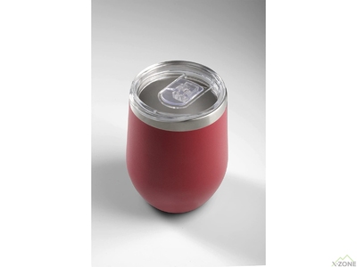 Термокухоль з трубочкою GSI Outdoors Glacier Stainless Vacuum 12 fl.oz.Tumbler (355 мл), Red - фото