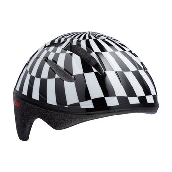 Детский шлем Lazer Bob черно-белый (3716102) - фото