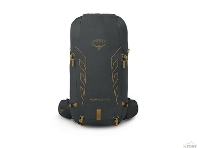 Рюкзак Osprey Talon Velocity 30, Dark Charcoal/Tumbleweed Yellow - фото