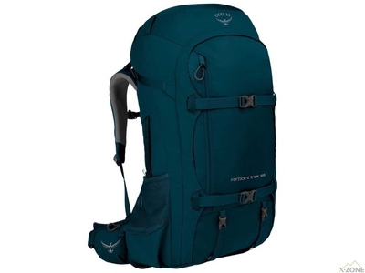 Рюкзак Osprey Farpoint Trek 55 (F19) Petrol Blue Синій (009.2053) - фото