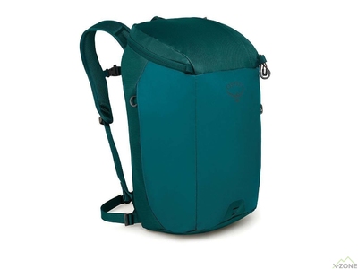 Рюкзак Osprey Transporter Zip (F19) Westwind Teal бирюзовый (009.2018) - фото