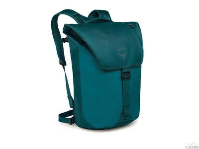 Рюкзак Osprey Transporter Flap (F19) Westwind Teal Бірюзовий (009.2024) - фото