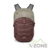 Городской рюкзак Osprey Quasar 26L, Sawdust Tan/Raisin Red - фото