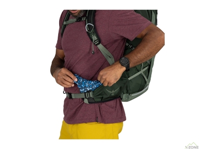 Рюкзак Osprey Talon 33, Scoria Blue/Night Shift - фото