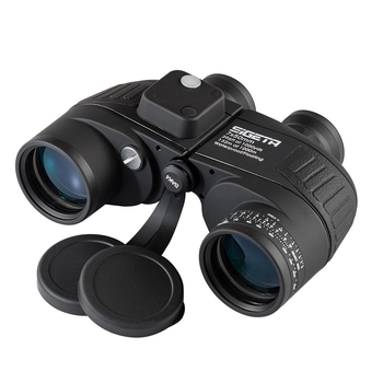 Бінокль Sigeta Admiral 7x50 floating / compass / reticle, морський, чорний (65811) - фото