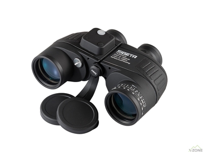 Бінокль Sigeta Admiral 7x50 floating / compass / reticle, морський, чорний (65811) - фото