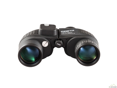 Бінокль Sigeta Admiral 7x50 floating / compass / reticle, морський, чорний (65811) - фото