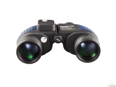 Бінокль Sigeta Admiral 7x50 floating / compass / reticle, морський, чорно-синій (65813) - фото