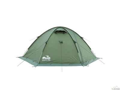 Палатка Tramp Rock 2 V2 Зеленая (TRT-027-green) - фото