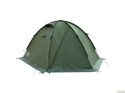 Палатка Tramp Rock 4 V2 Зеленая (TRT-029-green) - фото